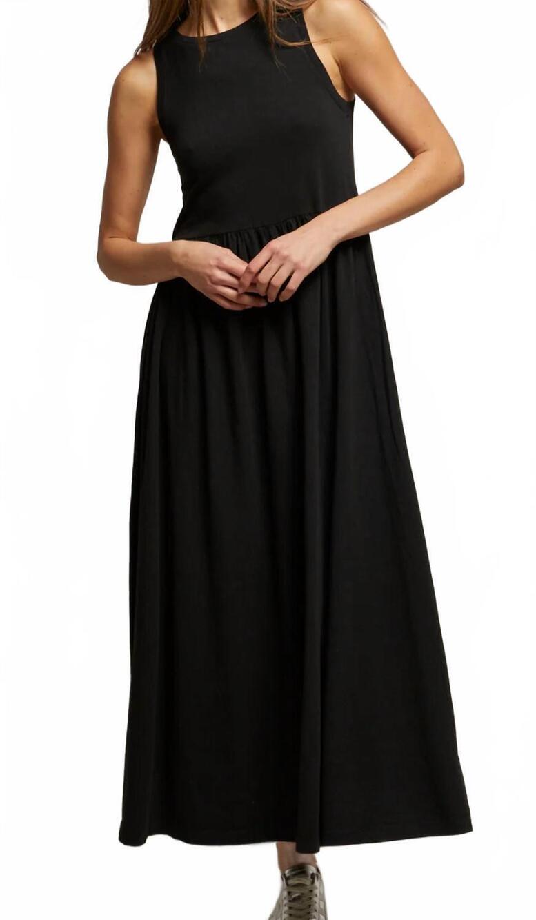 NEW PERFECTWHITETEE eva maxi dress in black